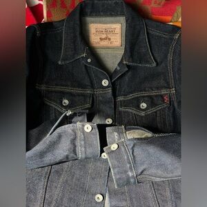 Iron Heart Heavy Weight 21oz Type III Denim Jacket - Dark Indigo